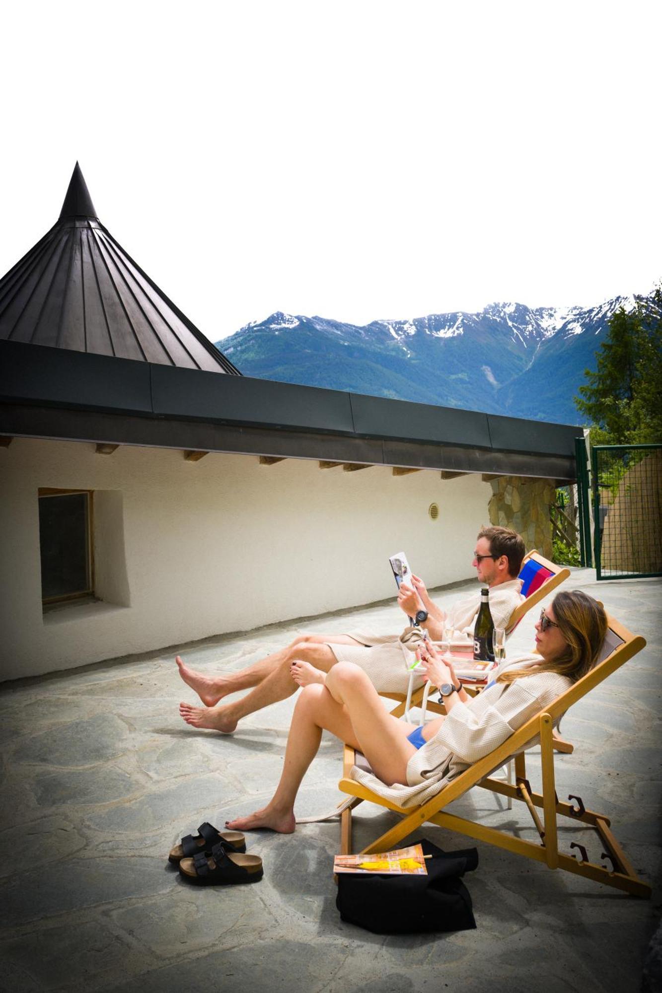 Chalet 4 Saisons Ovronnaz Exterior foto